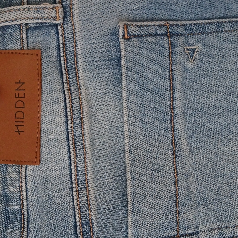 HIDDEN Los Angeles Tracey Cargo Straight Stretch Jean - Picture 5 of 7